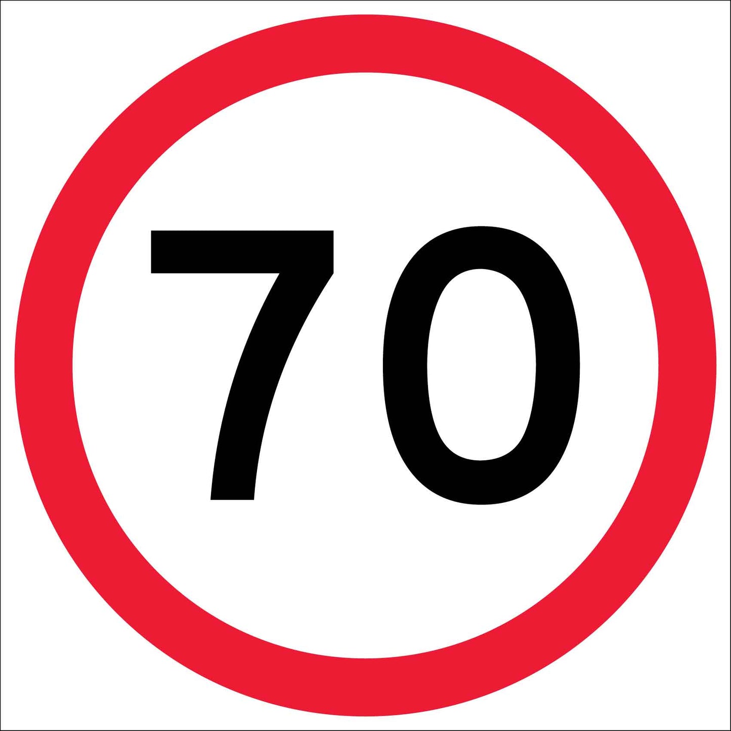 70km Multi Message Traffic Sign - New Signs