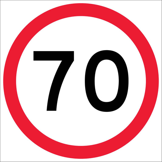 70km Multi Message Traffic Sign - New Signs