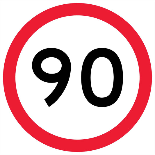 90km Multi Message Traffic Sign - New Signs