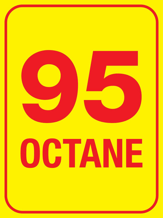 95 Octane Sign - New Signs