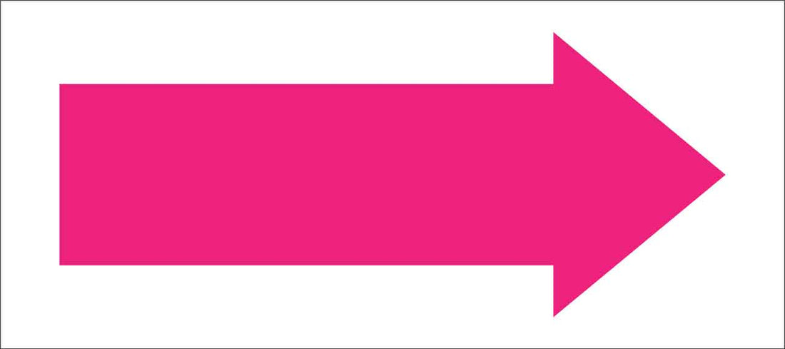 Arrow Sign Pink – New Signs