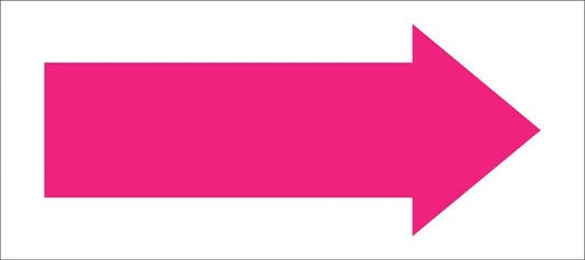 Arrow Sign Pink