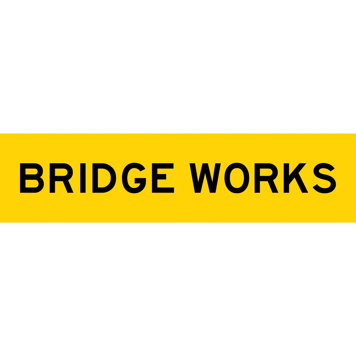 Bridge Works Multi Message Traffic Sign