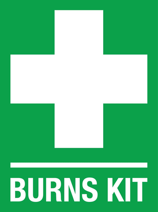 Burns Kit Sign