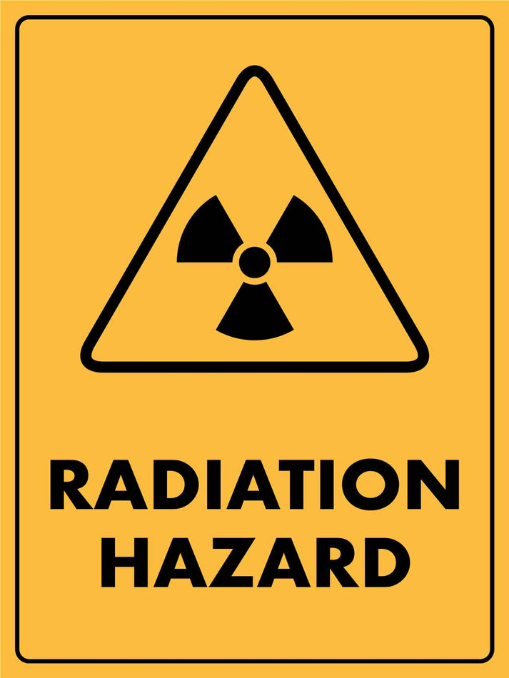 Caution Radiation Hazard Sign – New Signs