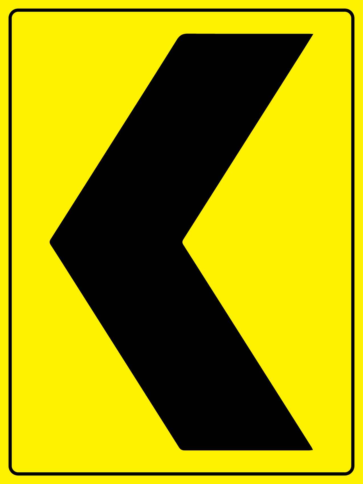 Chevron Left Sign