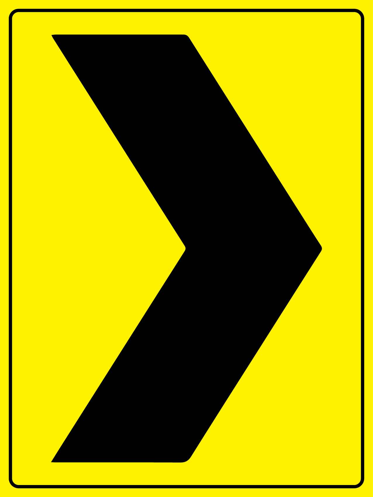 Chevron Right Sign