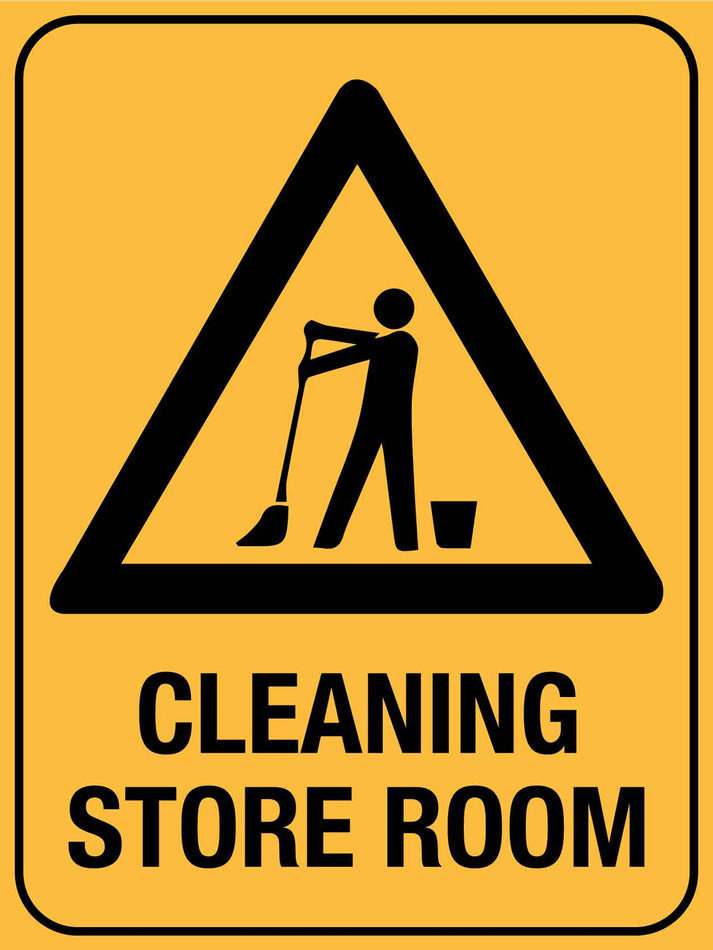 Cleaning Store Room Sign – New Signs