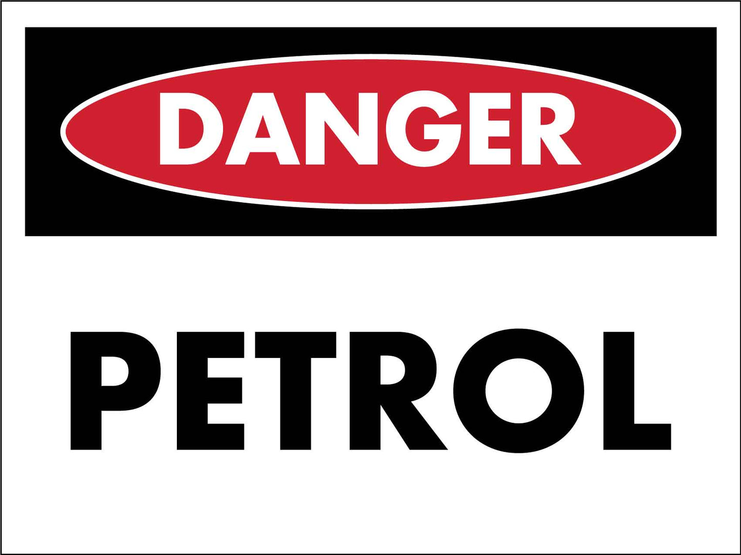 Danger Petrol Sign
