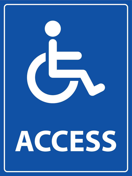 Disabled Access Sign