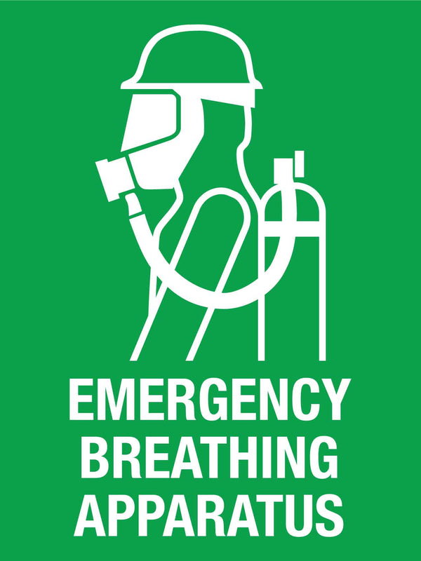 Emergency Breathing Apparatus Sign – New Signs