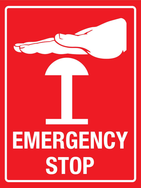 Emergency Stop Hand Sign – New Signs