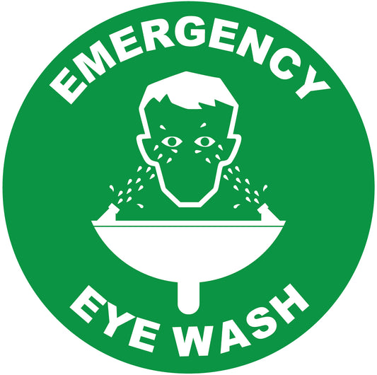 Emergency Eye Wash Decal