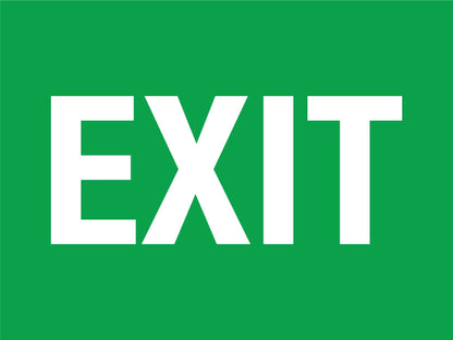 Exit Sign