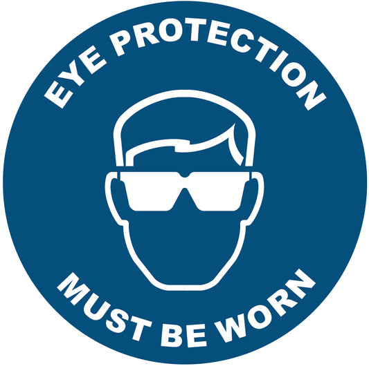 Eye Protection Decal