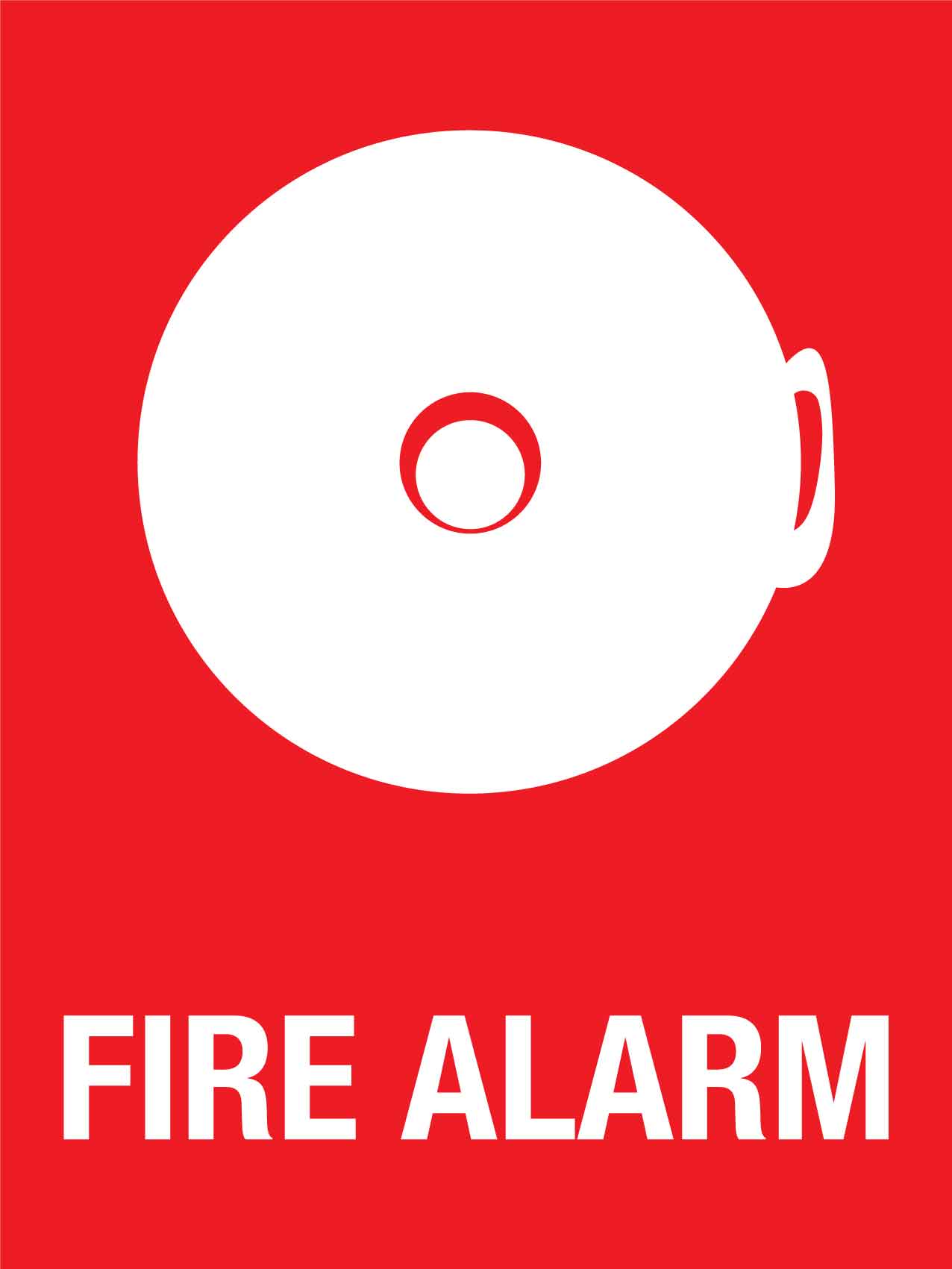 Fire Alarm - Bell Sign