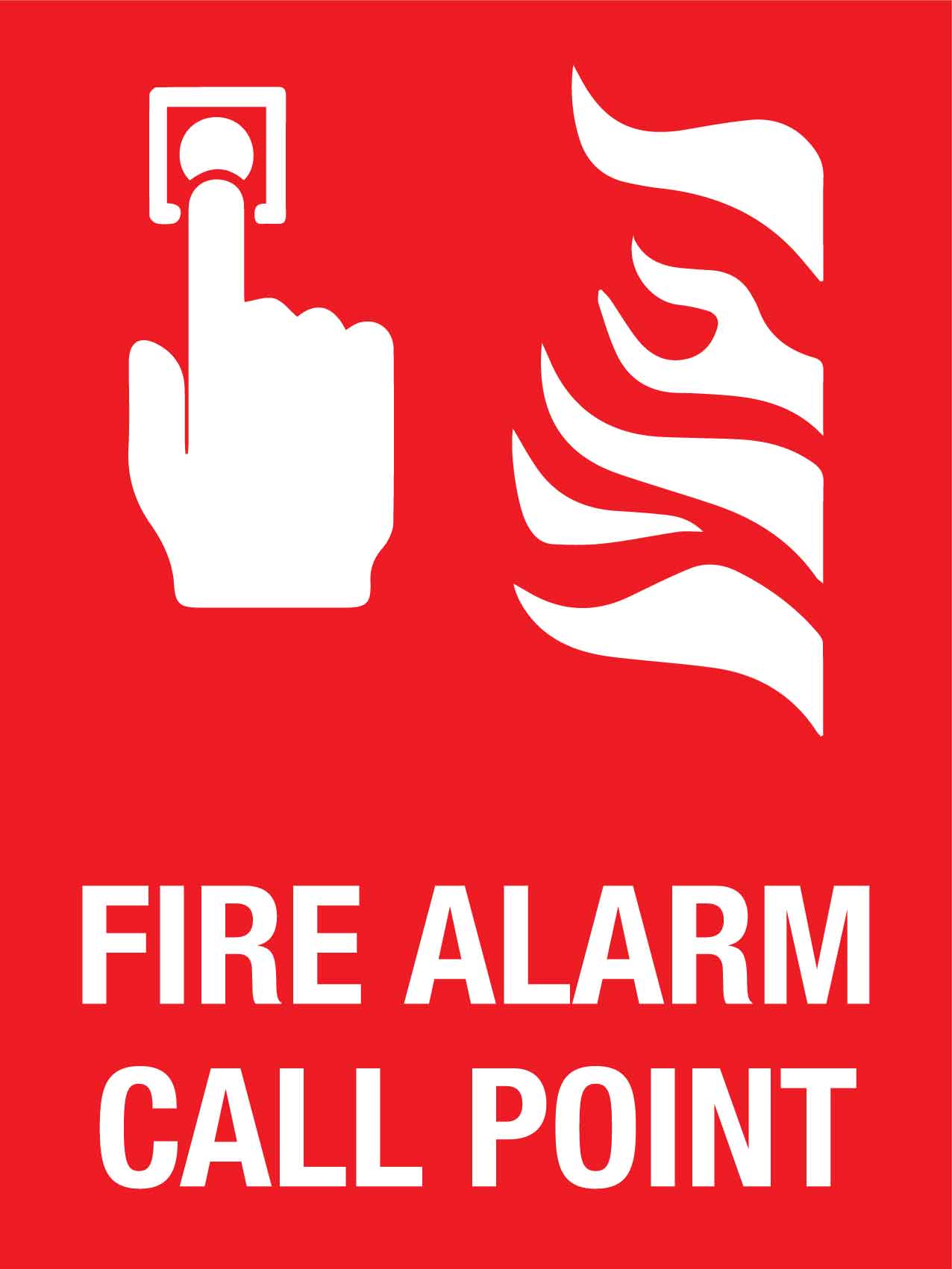 Fire Alarm Call Point Sign