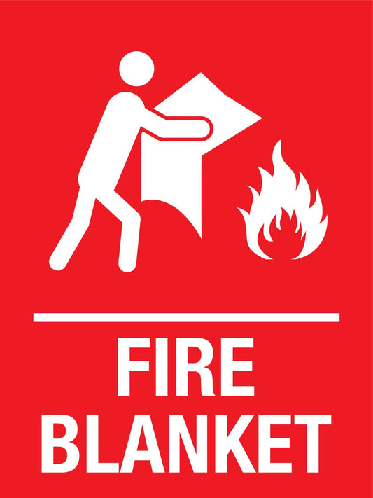 Fire Blanket Symbol Sign