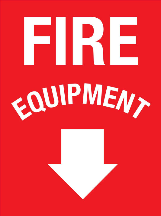 Fire Equipment Symbol Sign