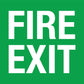 Fire Exit Green Sign