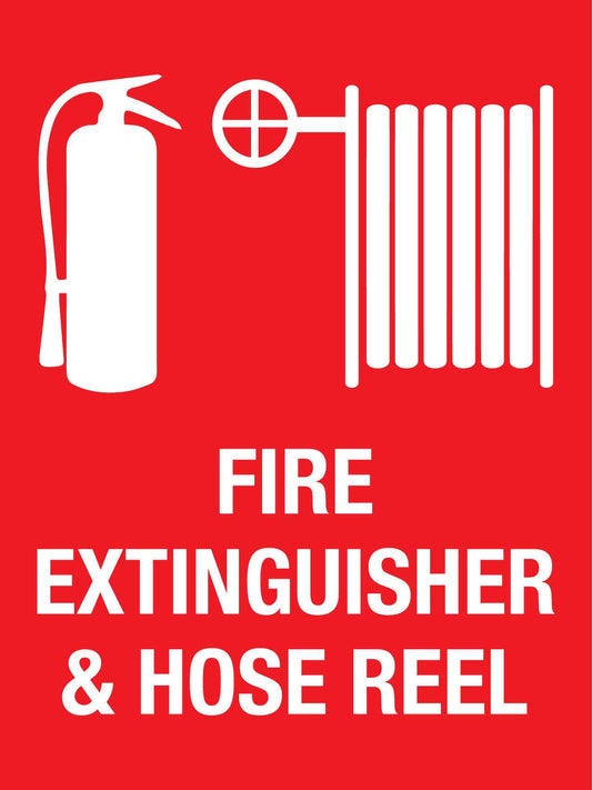 Fire Extinguisher Hose Reel Sign