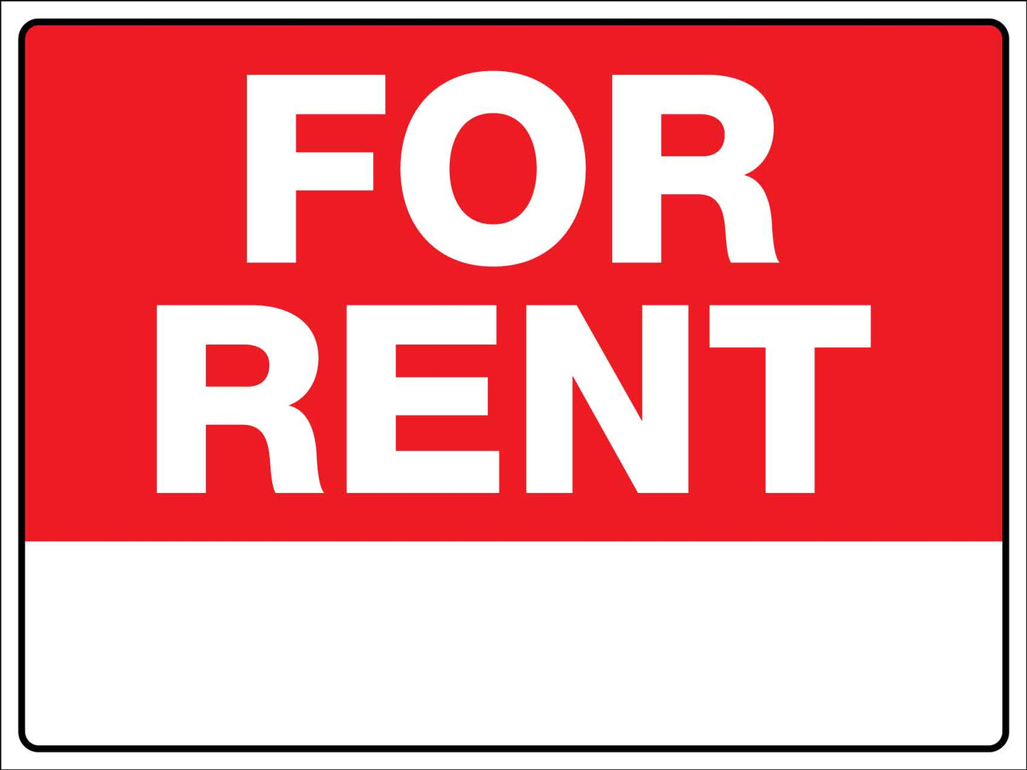 For Rent Sign