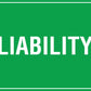 Liability Sign