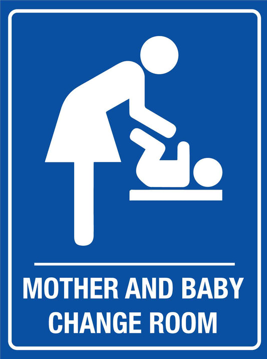 Mother and Baby Change Room Sign