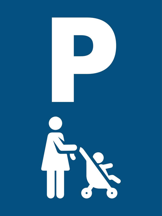 Mothers Parking Sign