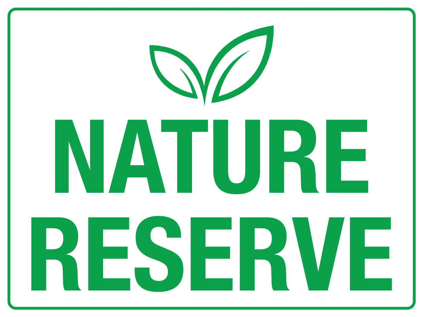 Nature Reserve Sign