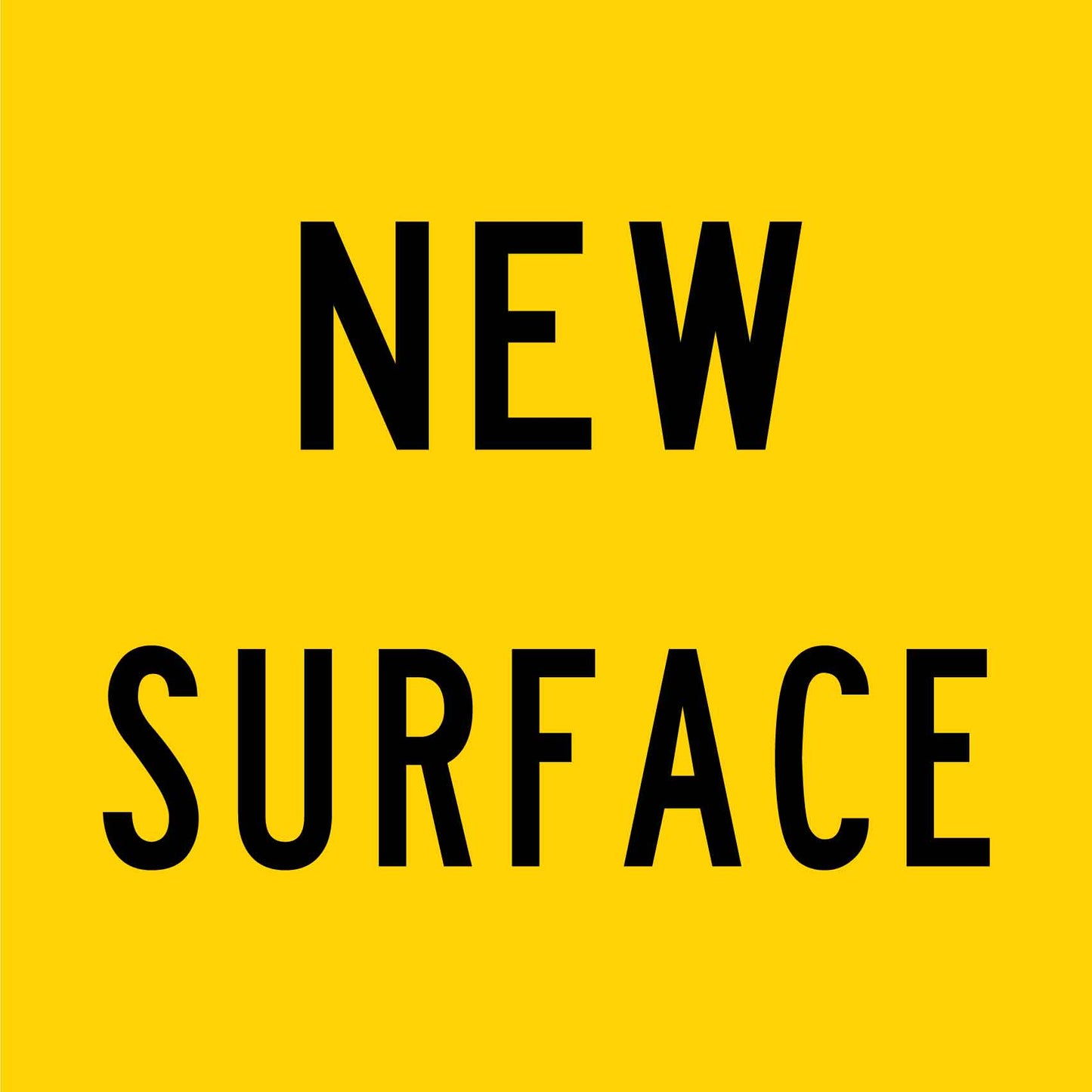New Surface Multi Message Reflective Traffic Sign