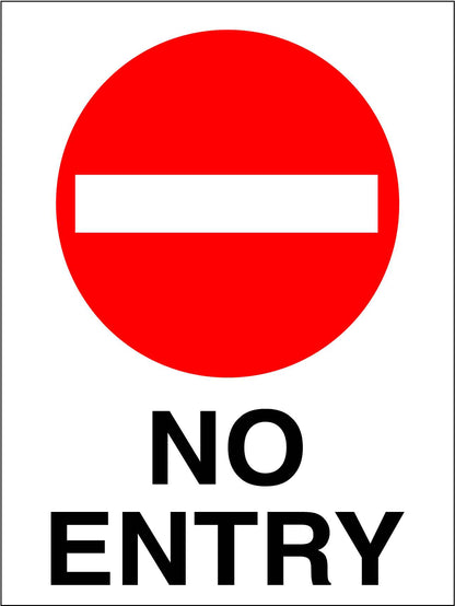 No Entry - Traffic Sign