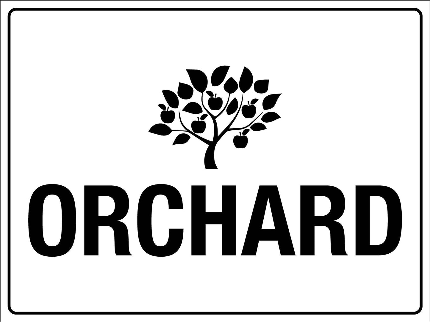 Orchard Sign