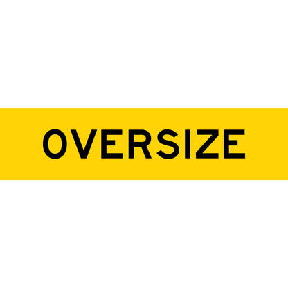 Oversize Multi Message Reflective Traffic Sign