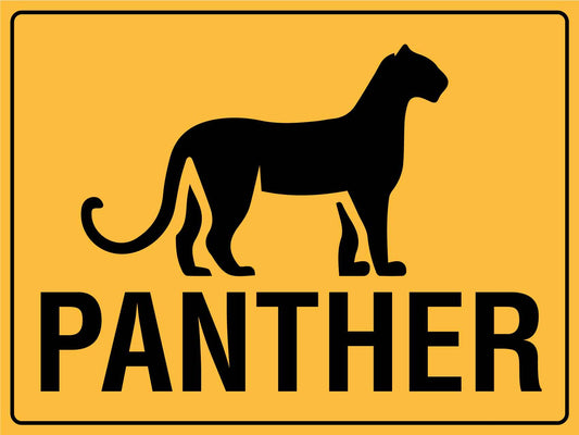 Panther Sign