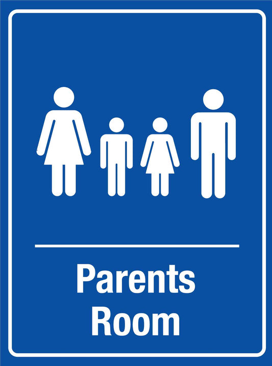 Parents Room Blue Sign