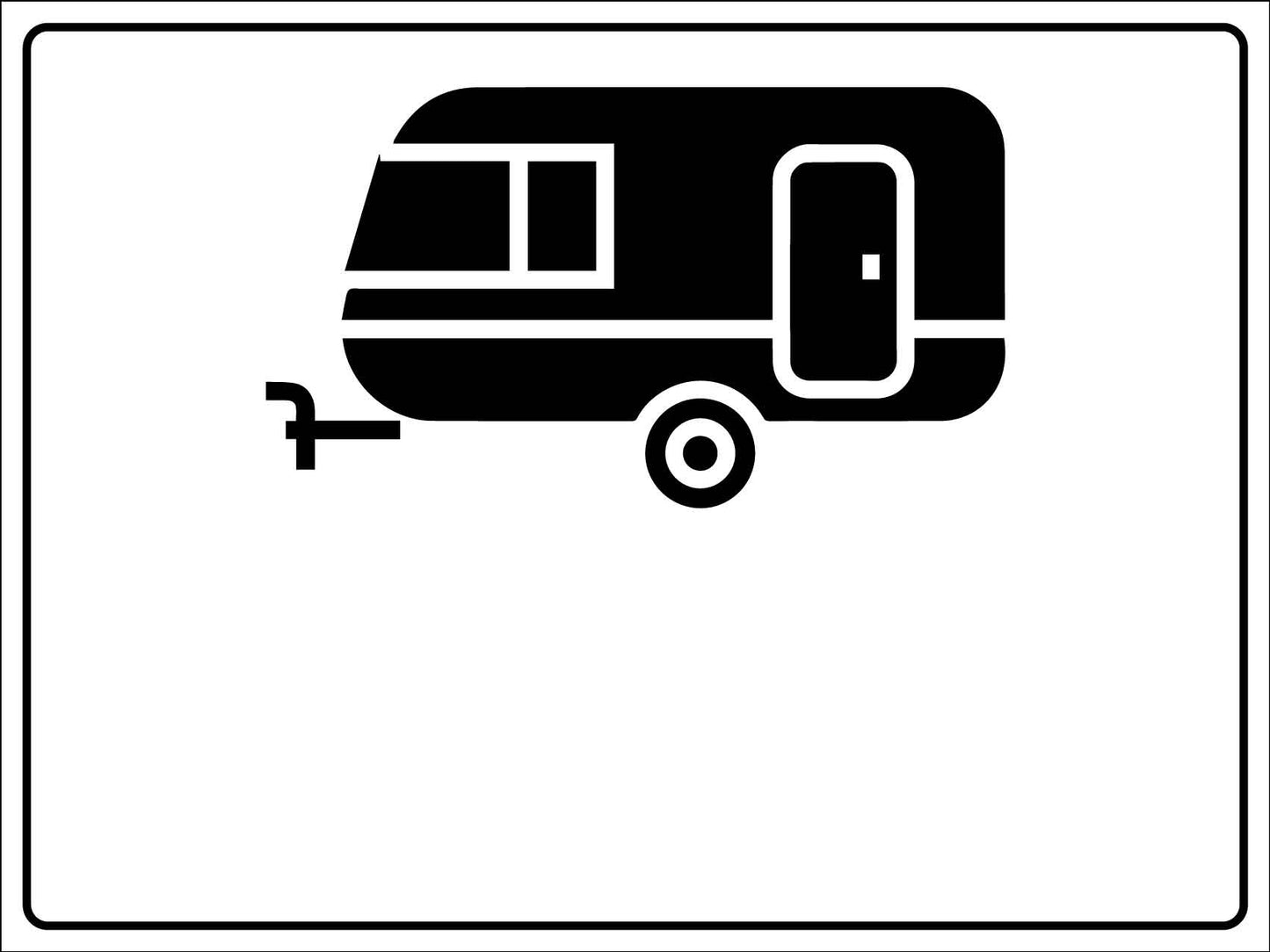 Personalised Caravan Sign