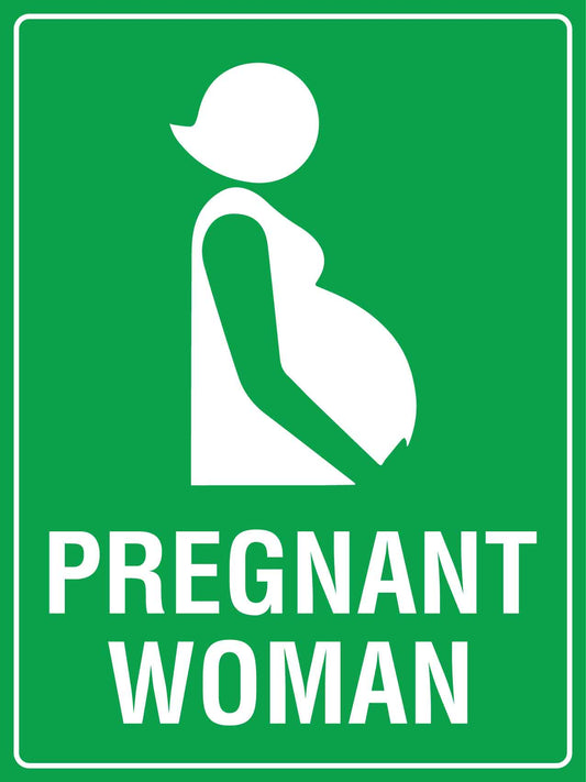 Pregnant Woman Sign
