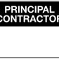 Principal Contractor Sign
