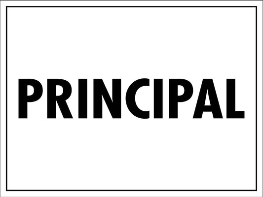 Principal Sign
