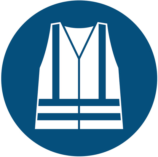 Safety Vest Symbol Decal