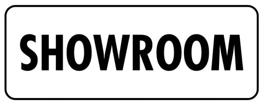 Showroom Sign