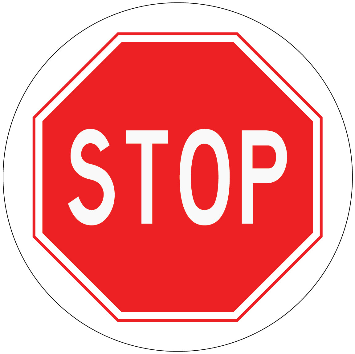 Stop Decal
