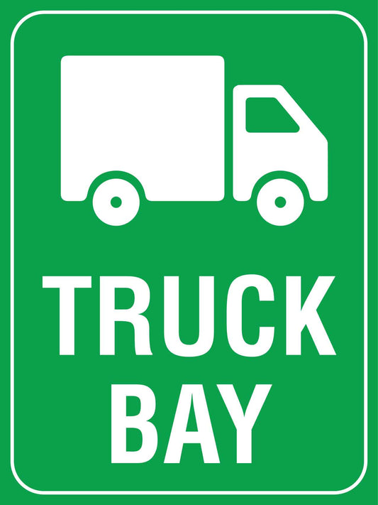 Truck Bay Sign