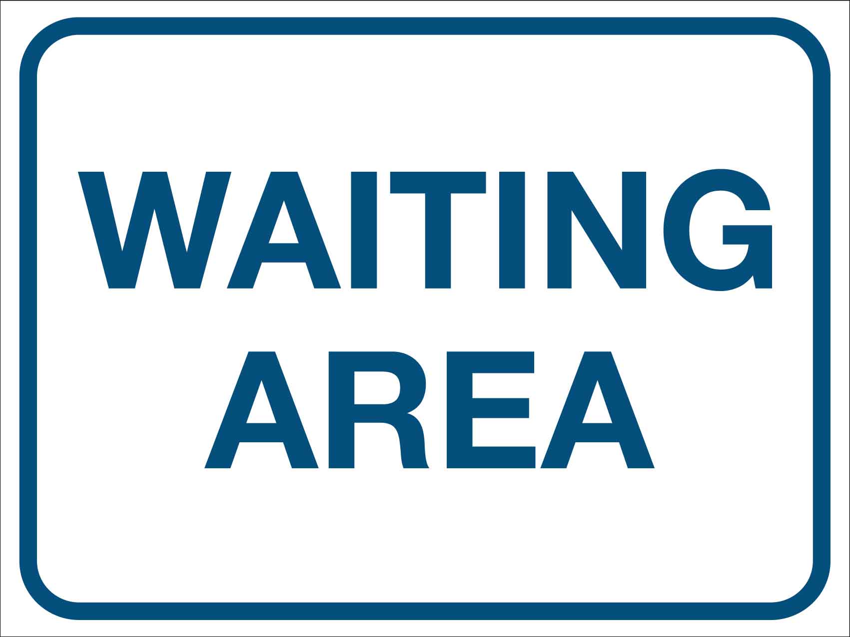 Waiting Room Sign