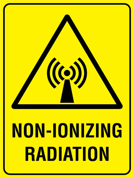 Warning Non Ionizing Radiation Sign