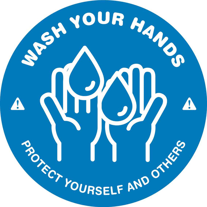 Wash Your Hands Protect Yourself And Others Decal – New Signs