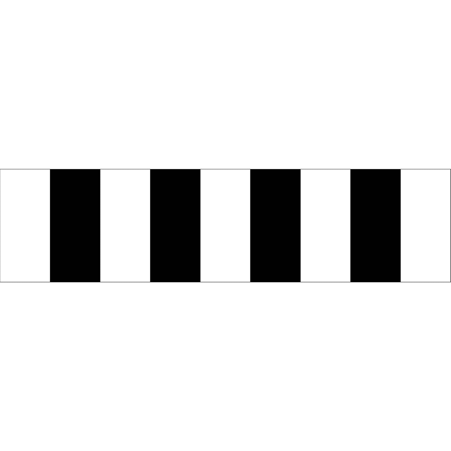 White Black Bold Stripes Multi Message Traffic Sign