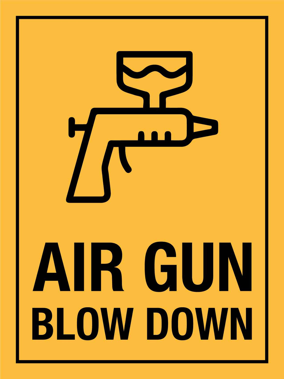 Blowing Sign Air Gun Blow Down Sign – New Signs