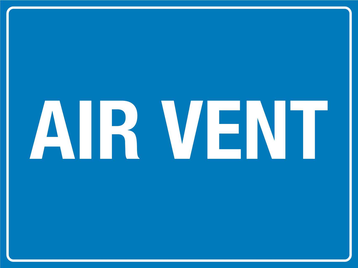 Air Vent Sign - New Signs